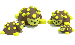 Резиновая фигура 3D Ёжик для детских площадок