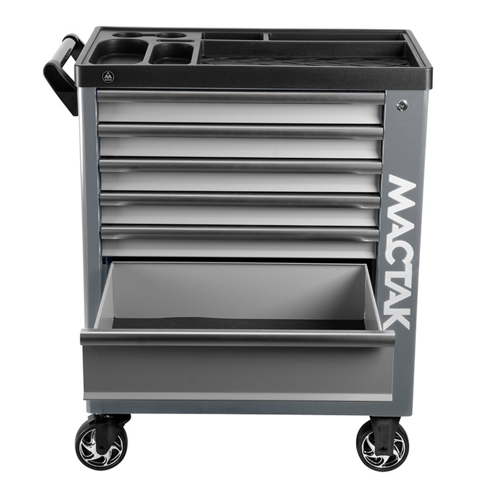МАСТАК (521-07580G) Тележка инструментальная, 7 выдвижных ящиков, "НОВА", серая