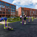 S-1026 Уличный тренажер Тяга сверху ZAVODSPORTA