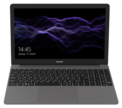 Ноутбук Digma EVE 15 P417, 15.6", IPS, Intel Pentium J3710 1.6ГГц, 4ГБ, 128ГБ SSD, Intel HD Graphics 405, Windows 10 Home, ES5063EW, темно-серый