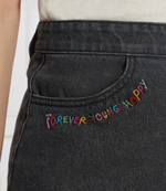 Джинсовая юбка Zadig&amp;Voltaire - черный(WWSK00367)