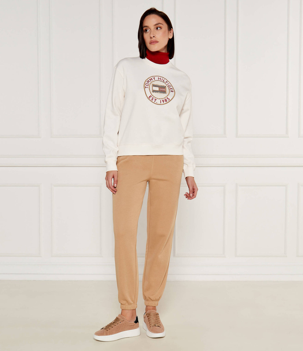 Кожаные кроссовки AMBER BOSS BLACK - бежевый(50529684)