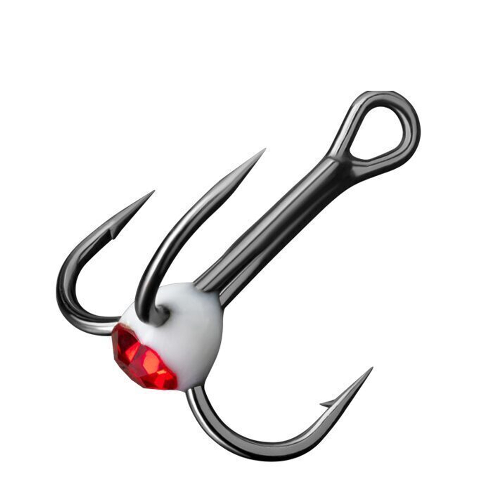 Крючки Тройные Sprut ST-36 BC с Каплей и Кристаллом / Color - Mix #6