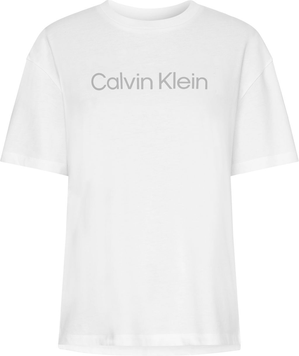 Женская теннисная футболка Calvin Klein SS Boyfriend T- Shirt - белый
