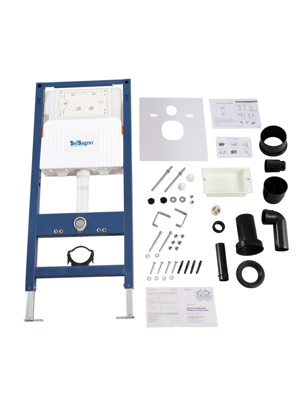 Инсталляция для подвесного унитаза BelBagno BB-101-M