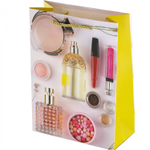 Пакет подарочный бумажный Alingar, (XL) 31х40х12 см, "Для нее", ламинация, глиттер, (4 дизайна в коробе)