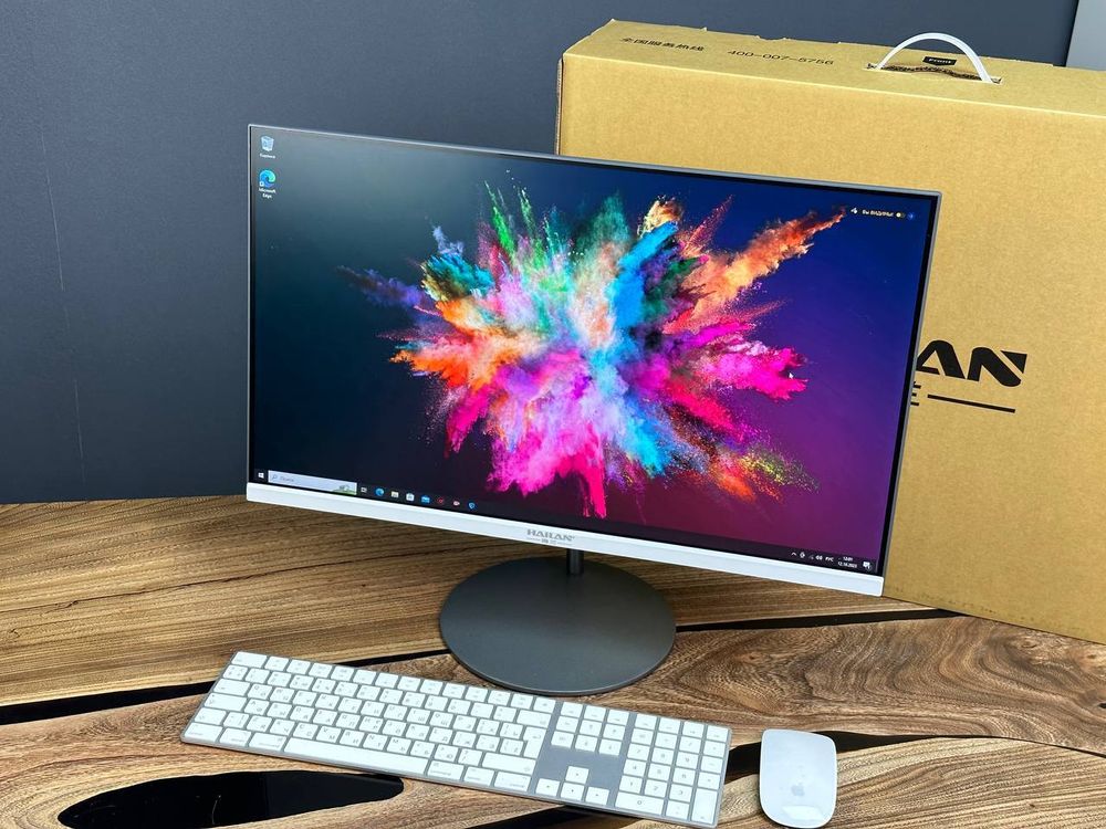 24" Моноблок HAILAN QD-N5095 (1920x1080, Intel Celeron N5095A, RAM 8ГБ,SSD 256ГБ, Intel UHD Graphics, Win 10Pro)