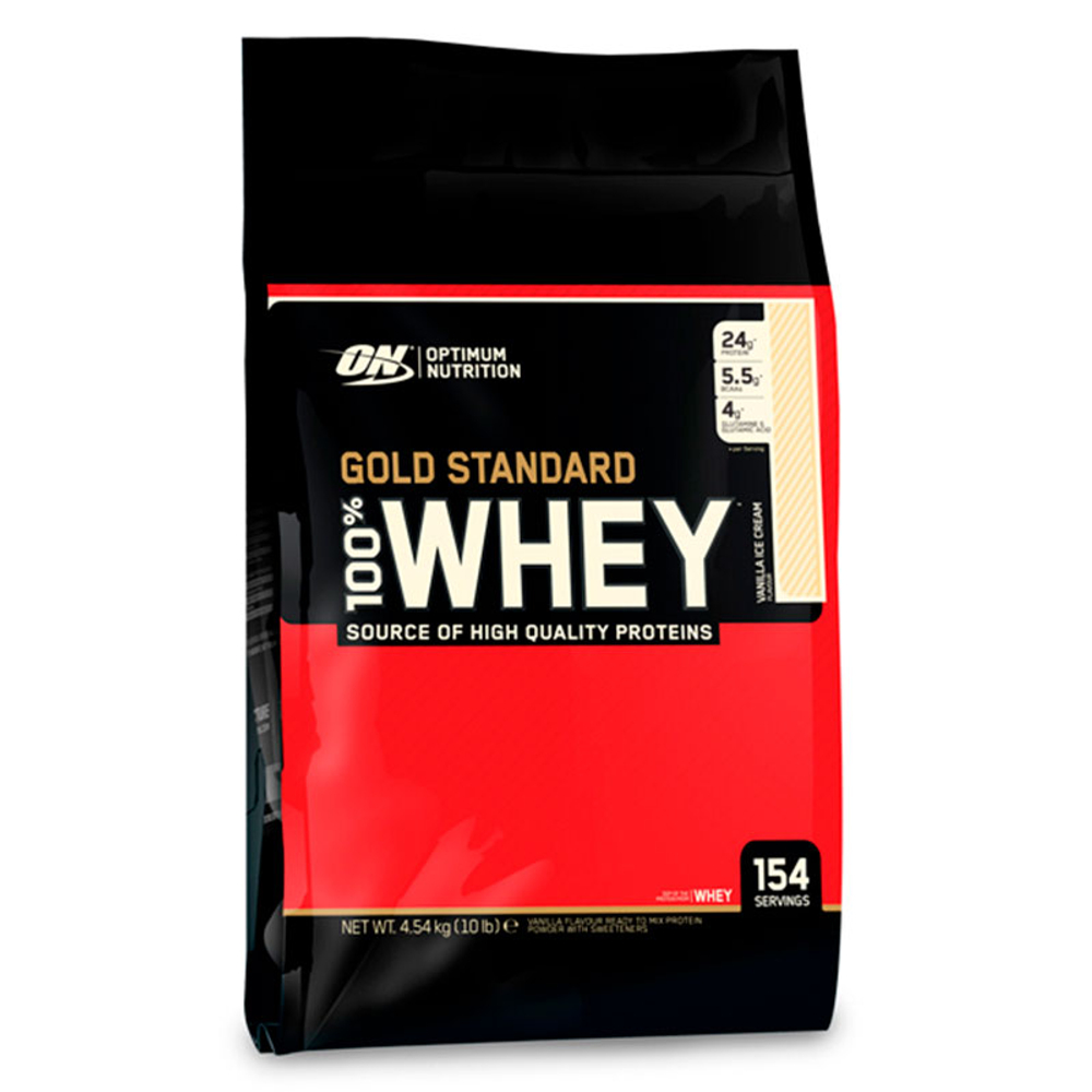 Optimum Nutrition 100 % Whey protein Gold standard (4540 гр.)_