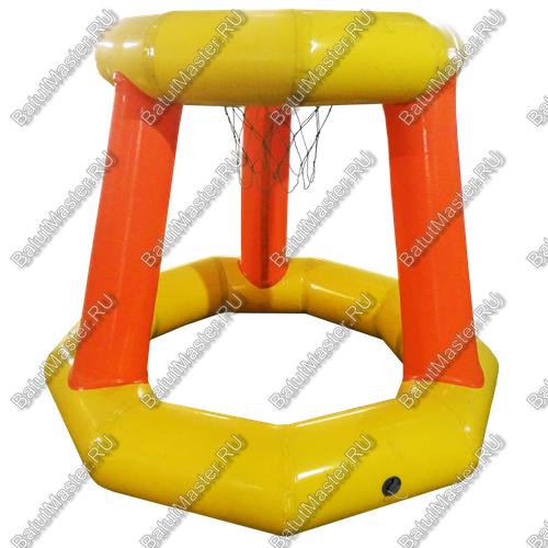 Надувной водный аттракцион "Корзина для баскетбола" 1,5*1,5*1,5 м