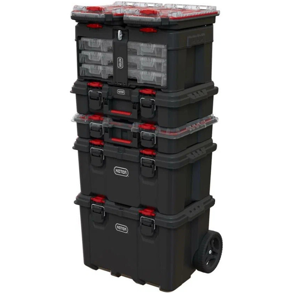 Ящик для инструментов KETER Stack n roll 3 organizer 17210831