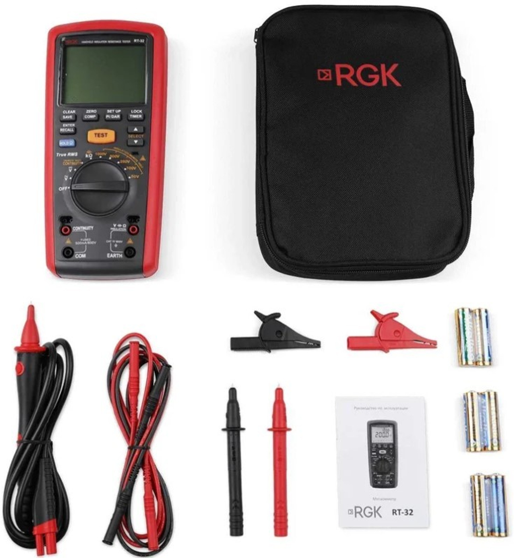 Мегаомметр RGK RT-32