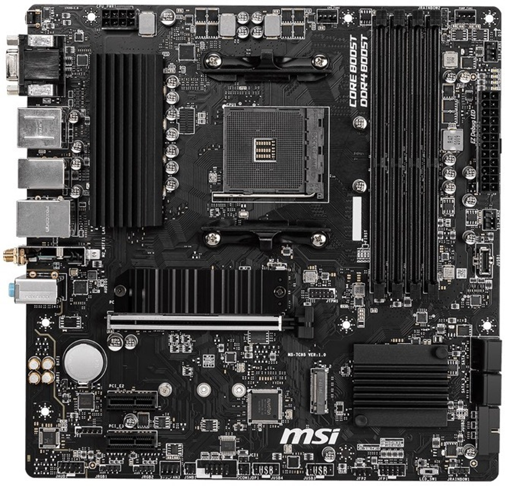 Материнская плата mATX MSI B550M PRO-VDH WIFI