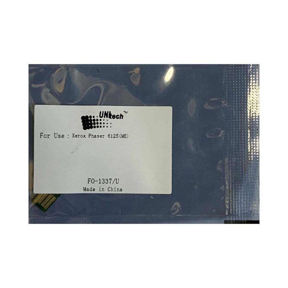 Чип к-жа Xerox Phaser 6125 (1K) (type C) yellow UNItech(Apex)