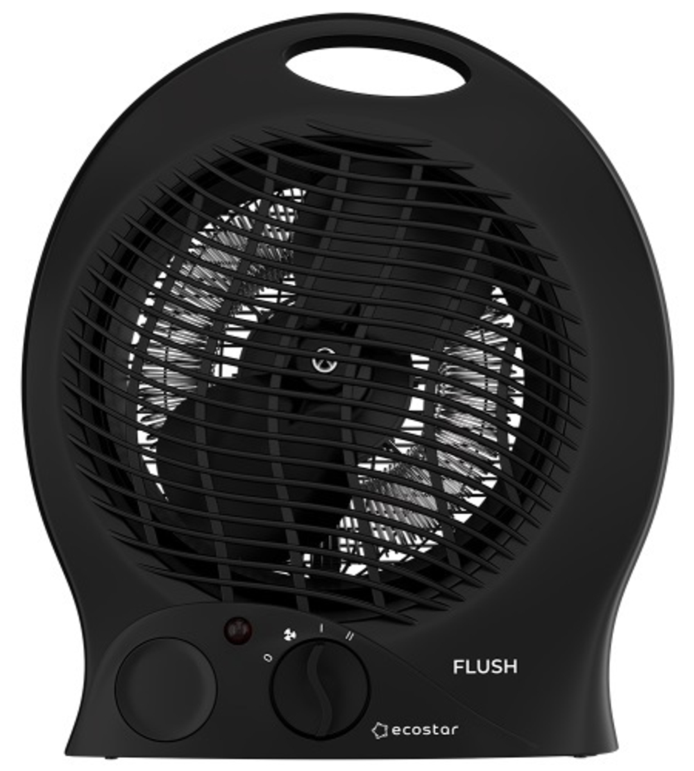 Тепловентилятор Ecostar Flush EFH-F2000DS-BL