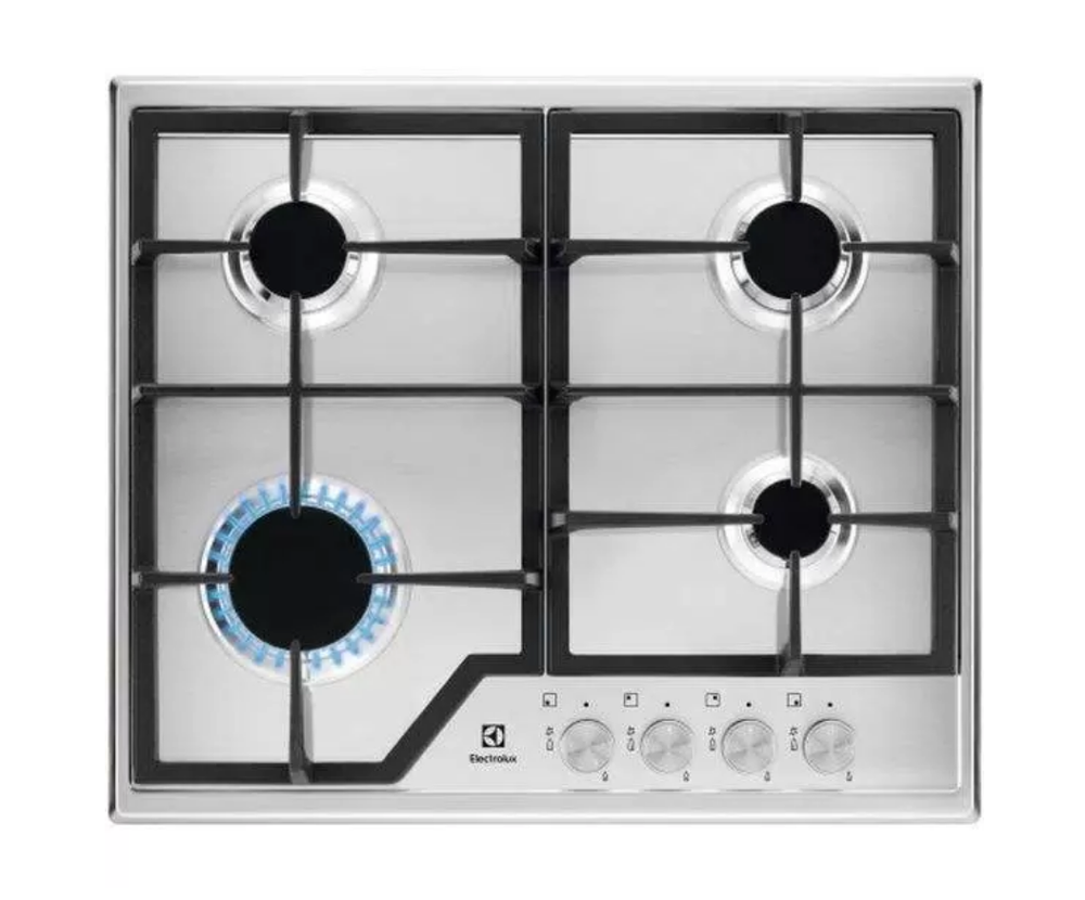 Встраиваемая газовая панель Electrolux GEE263MX (q).