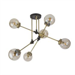 Citilux Планета CL105165 Люстра на штанге поворотная Бронза