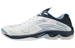 Mizuno Volleyball Shoes Unisex Low top White Blue