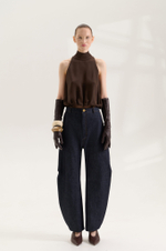 Топ из шелка Tom Choco