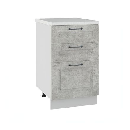 Кухня Модуль СЯБ 600 Капри Камень светлый