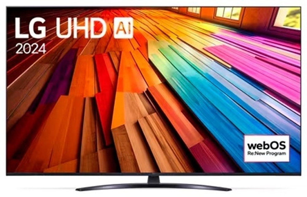 Телевизор LG 65 UT81009LB черный