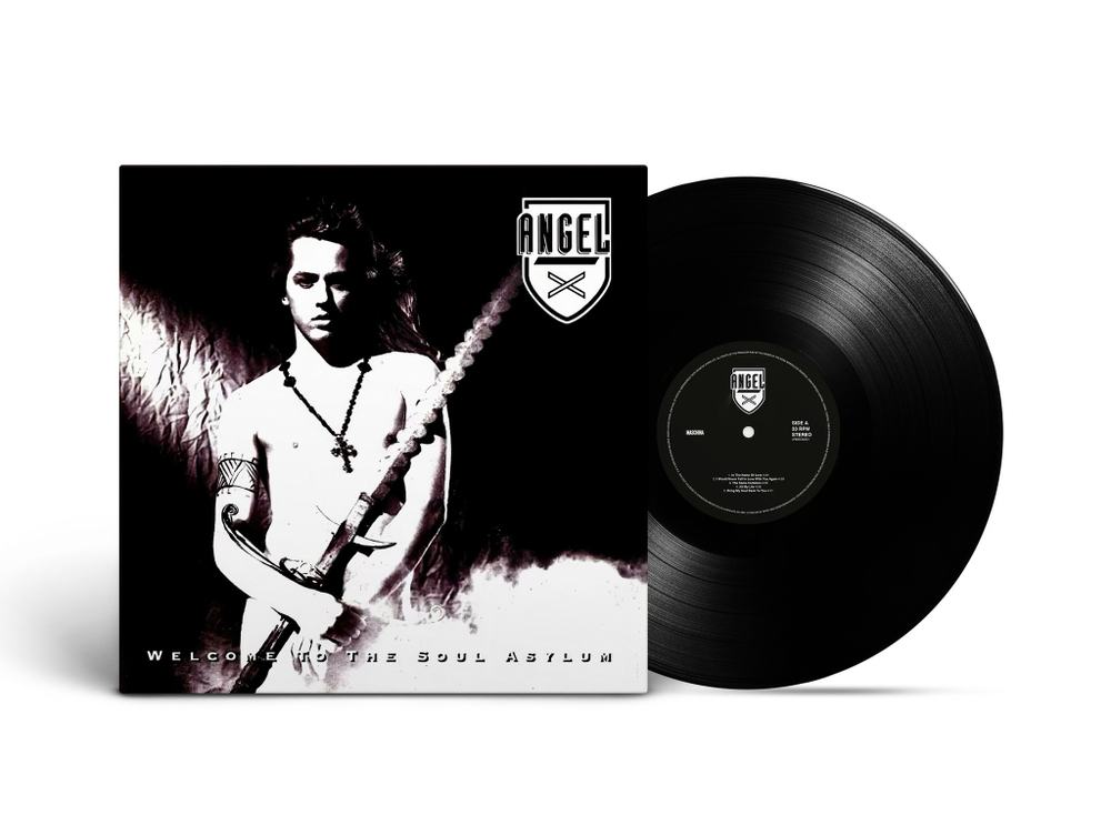 LP: Angel X — «Welcome To The Soul Asylum (the voice of Enigma)» (1993/2023) [Black Vinyl]