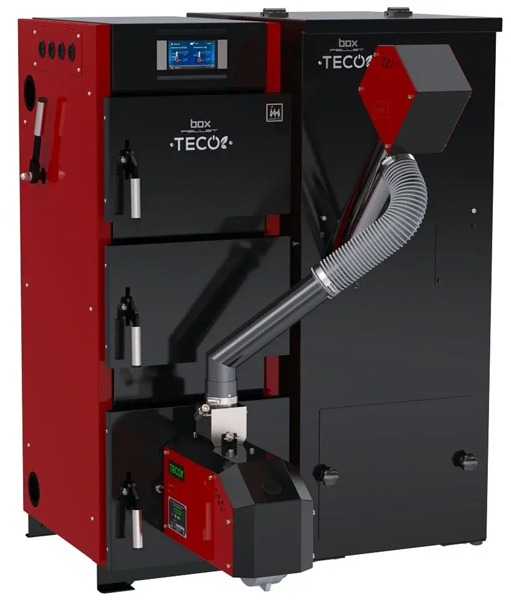 Автоматический пеллетный котел TECO PELLET Box 15 кВт