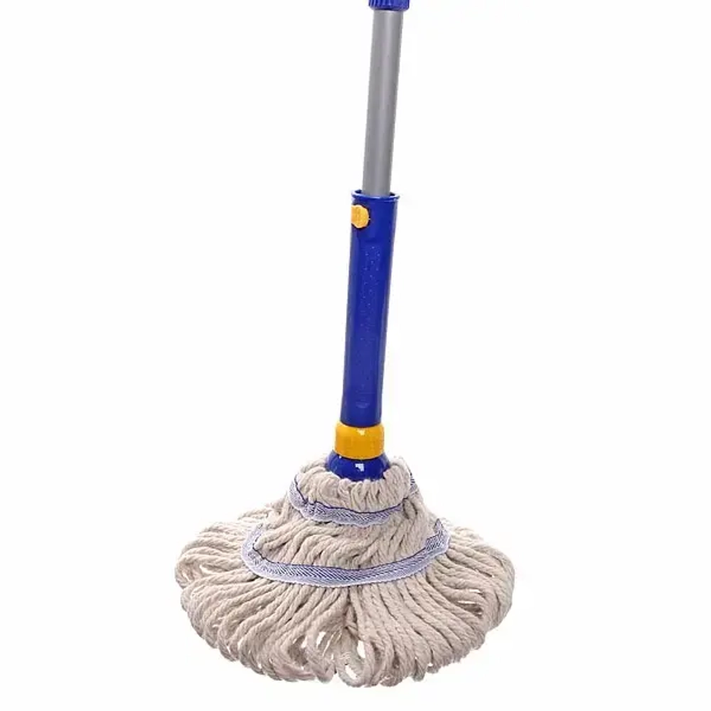 Швабра Neco отжимная с насадкой из микрофибры, алюминиевая ручка 10-1757-11