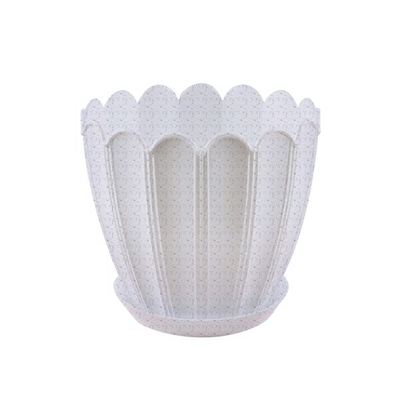 Кашпо "Хризантема" с поддоном 0,6л (мр)