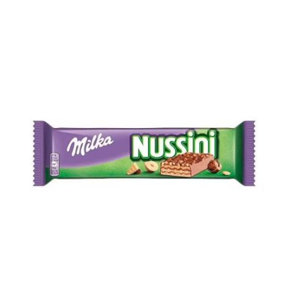 Шоколадный батончик milka nussini 37гр