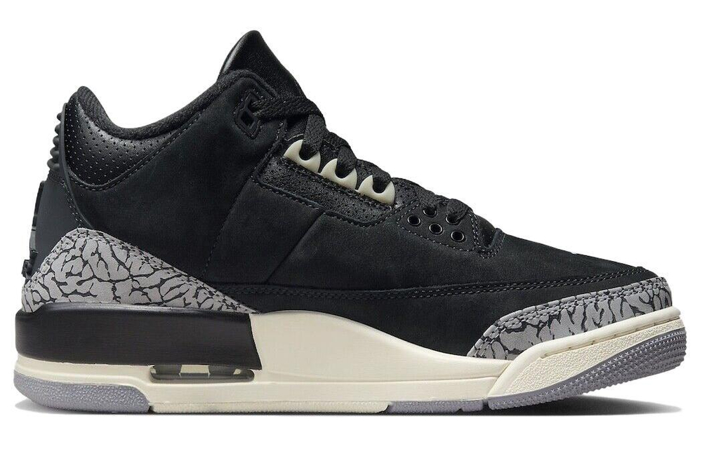Кроссовки Jordan Air Jordan 3 "Off Noir" (Женская размерная сетка)