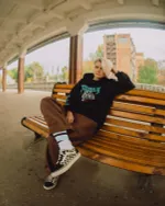 Худи Подполье Unstoppable черный