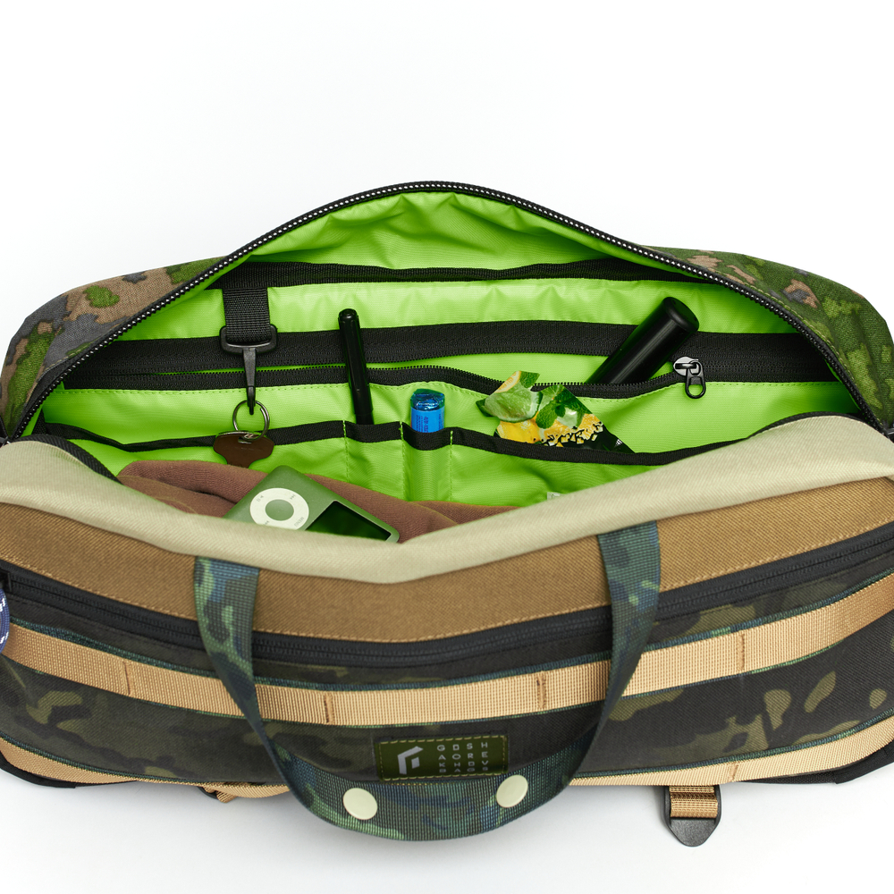 Сумка Technic Sling Baguette dark camo/песочный/бежевый