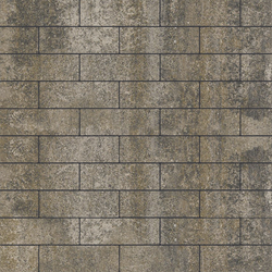 Тротуарная плитка ПРЯМОУГОЛЬНИК 300х100 мм - Искусственный камень Базальт