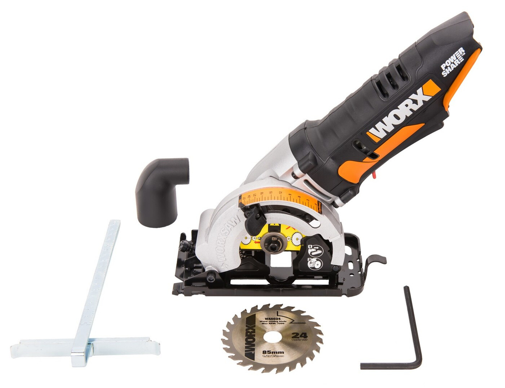 Дисковая пила аккумуляторная WORX SAW WX527.9