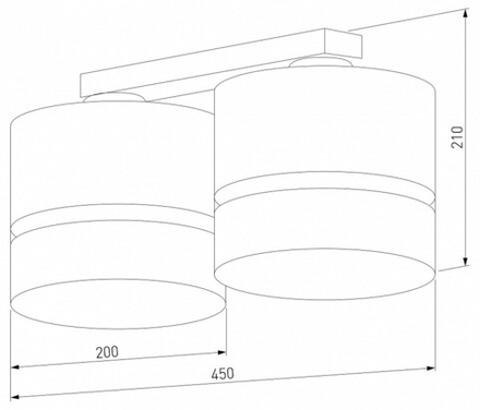 Накладной светильник TK Lighting Paglia 6692 Paglia