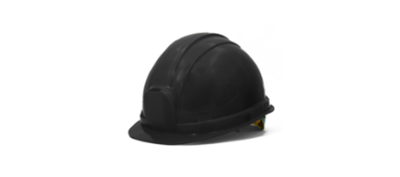 Каска Росомз СОМЗ-55 Hammer RAPID, защитная, шахтёрская, черная, арт. 77720