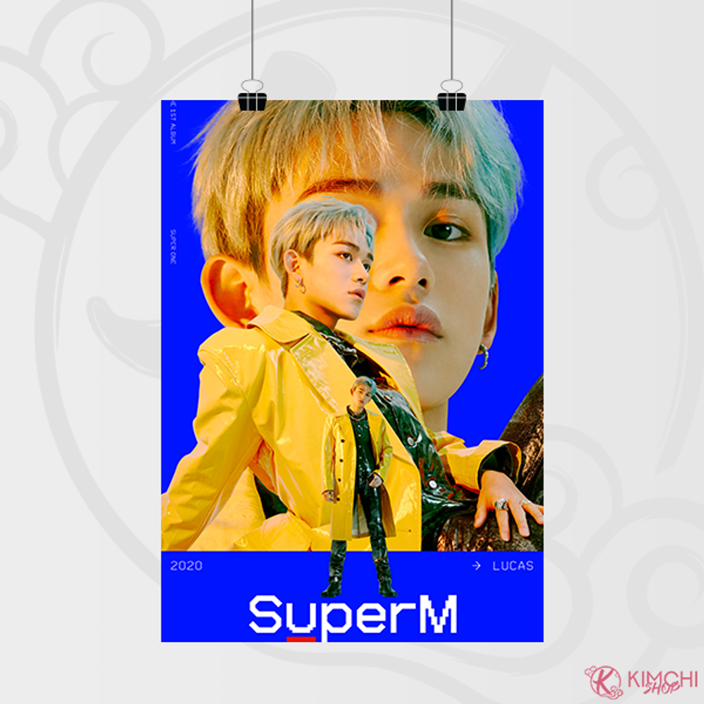 Постер А4 - SUPERM - Super One