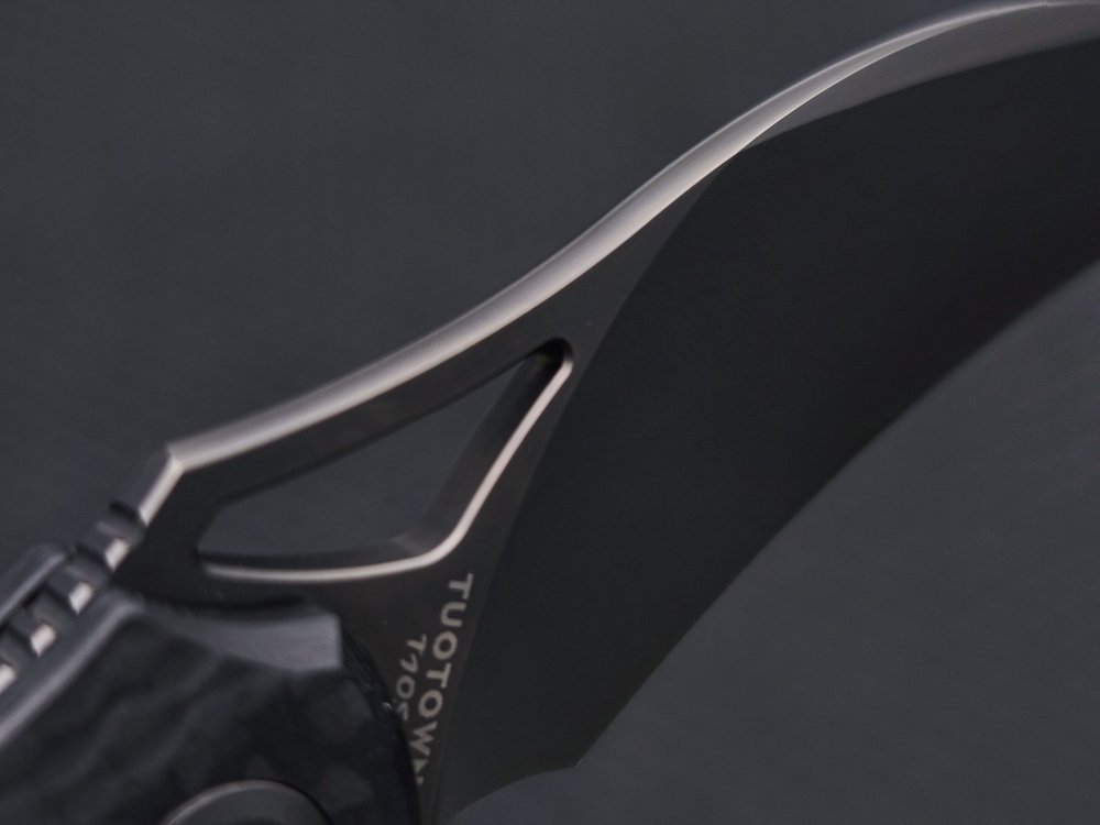 Складной нож HAWK-B T10S Carbon G10 PVD