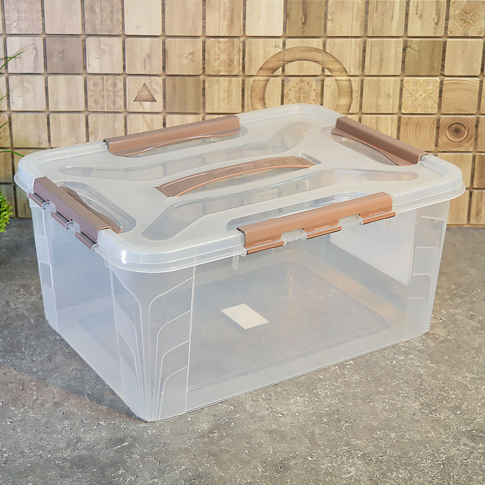 Ящик GRAND BOX 15,3л с замками и органайзером 390*290*180мм