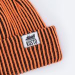 Шапка Kusto Stripes Short (orange)