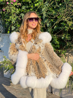 Полушубок из рыси