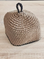 Шапка для бани джутовая