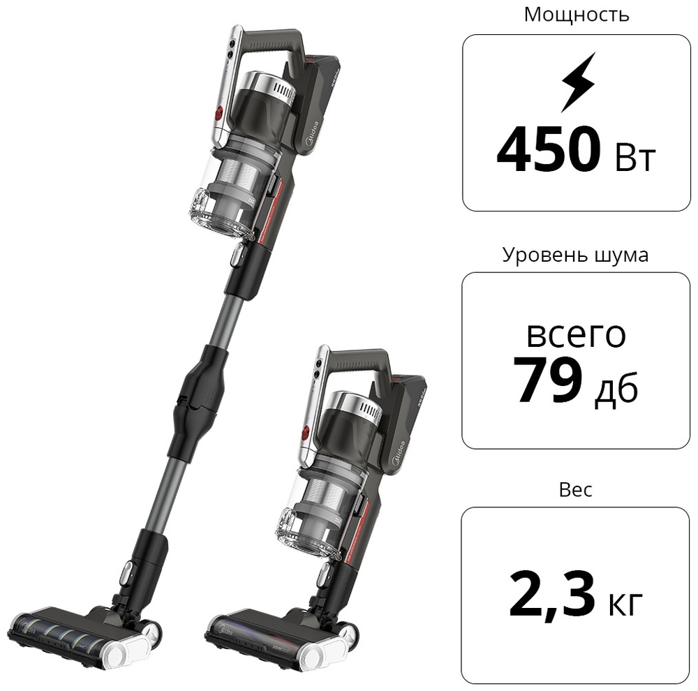 Пылесос Midea Вертикальный P7 Flex