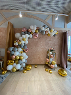 Разнокалиберная гирлянда