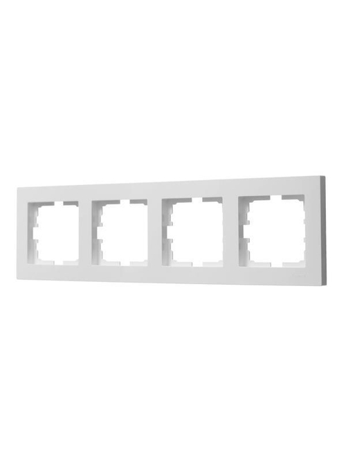 VESNA 742 0200 149 Рамка 4-ая горизонтальная белая