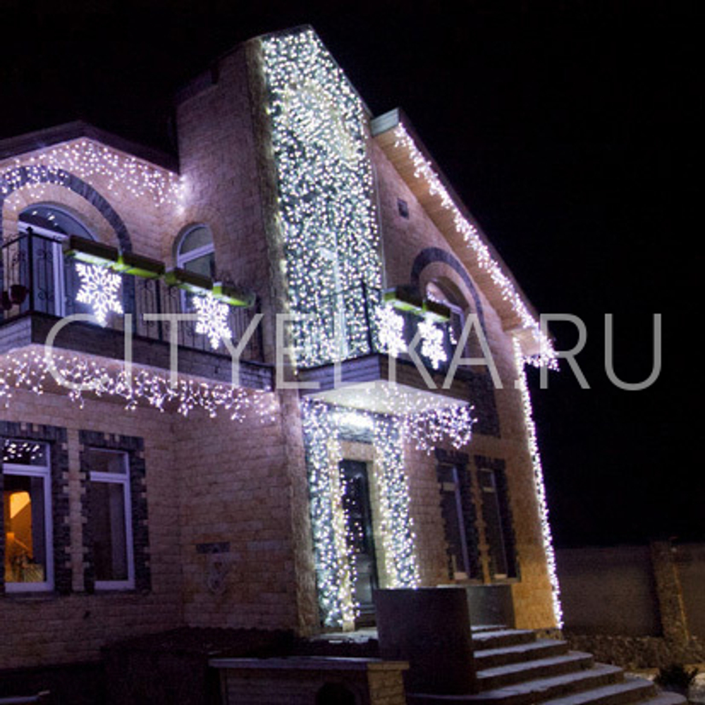 Светодиодный занавес, статика