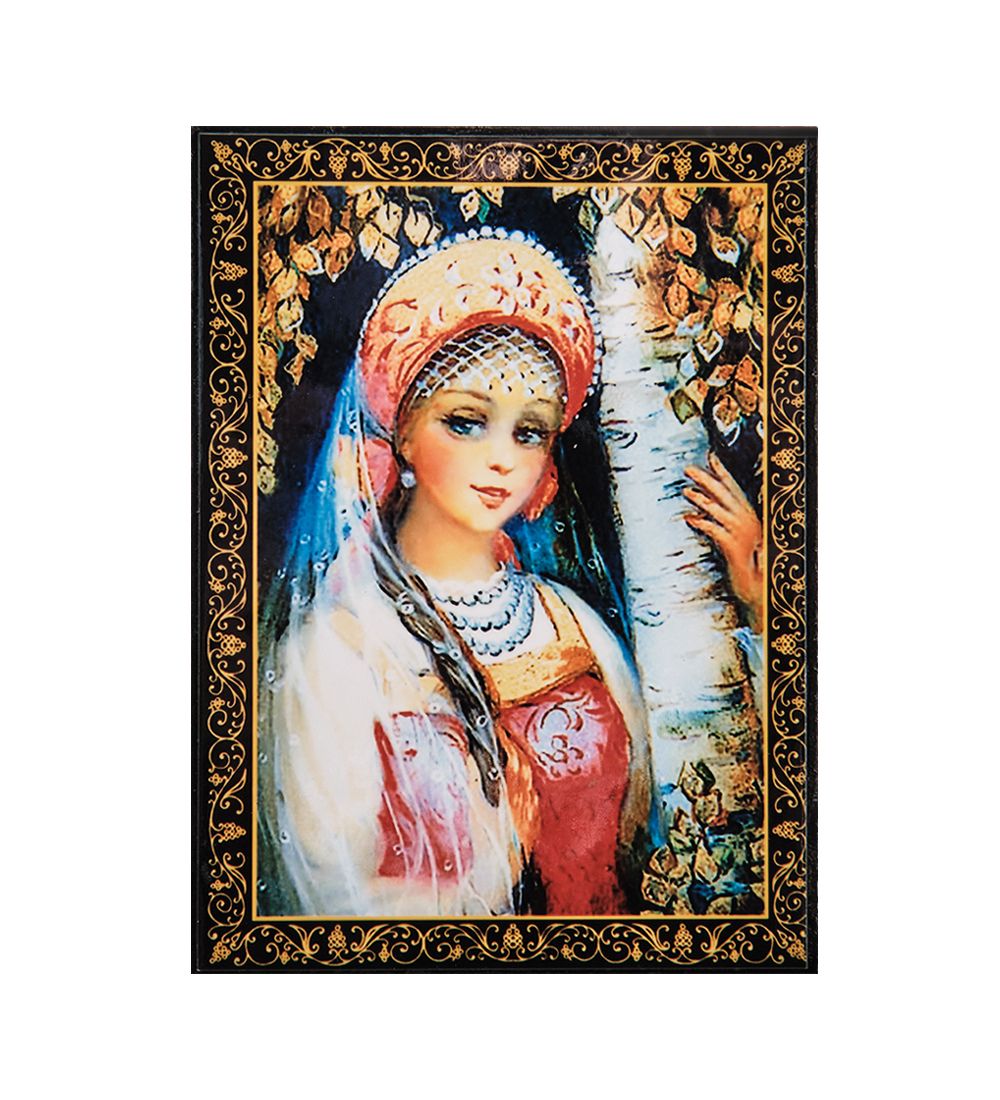 ШК-11/ 2-N Шкатулка в технике декупаж (8х10х4)