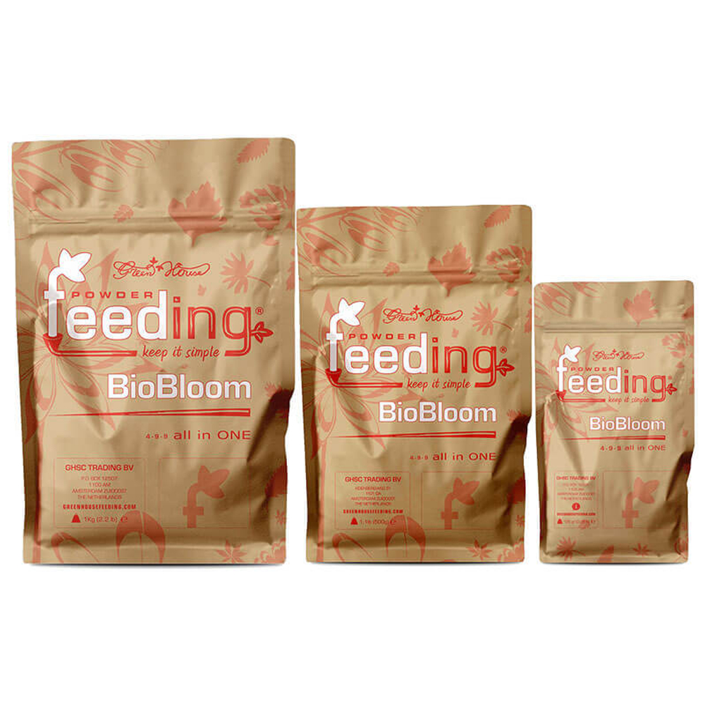 Органическое удобрение Powder Feeding BioBloom, линейка 0,125 г, 500 г, 1 кг