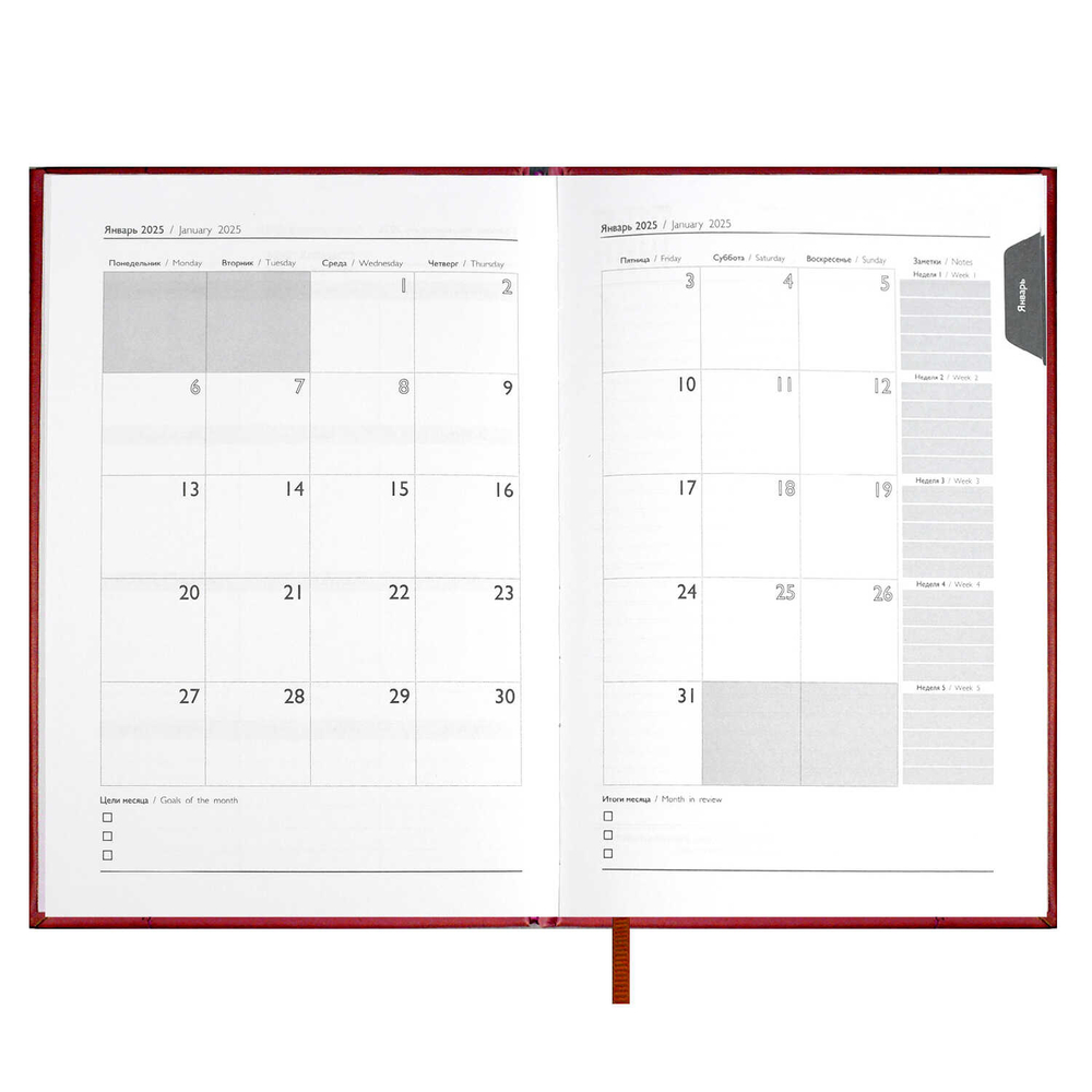 Ежедневник датированный 2025 ESCALADA, #ИЛОН МАСК, А5, 176 л.