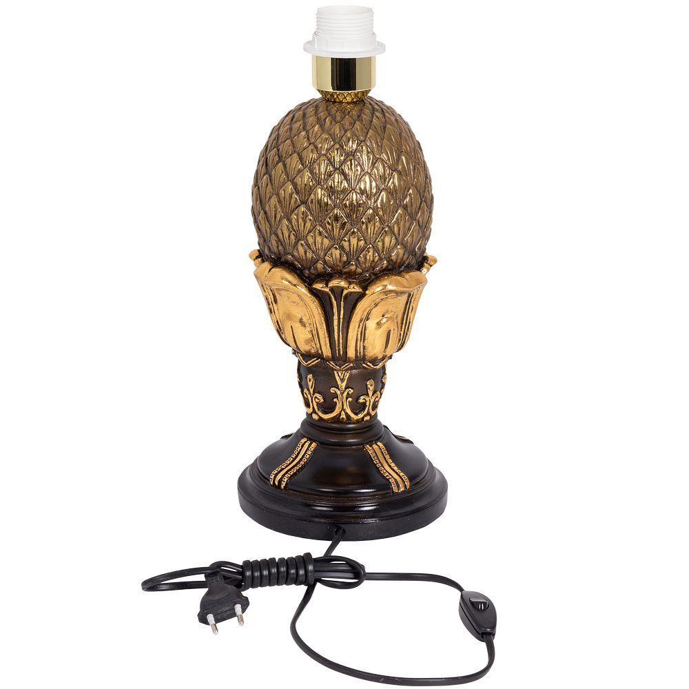 Настольная лампа Источник Энергии Бронза с абажуром №38 Антиквайт